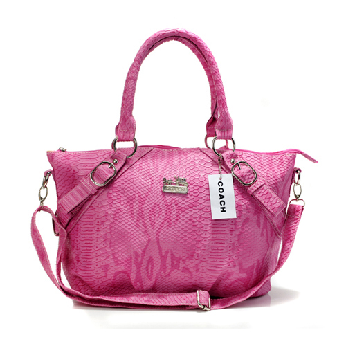 Coach Madison Embossed Medium Pink Totes DES | Coach Outlet Canada